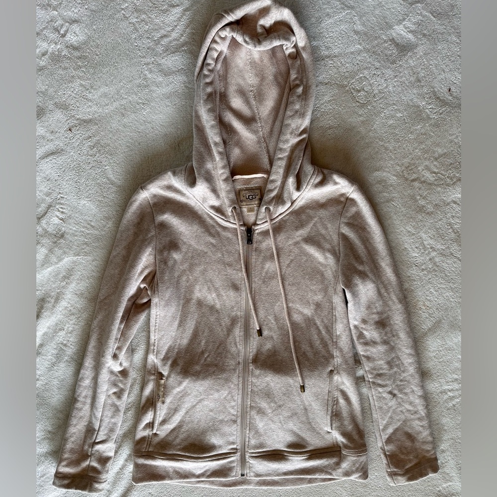 UGG zip up sweater. Very cozy, worn once, beige